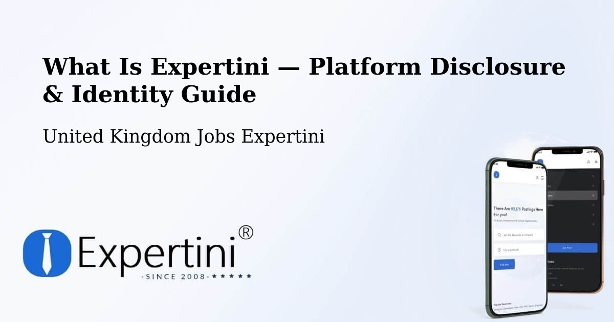 What Is Expertini — Platform Disclosure & Identity Guide – Four Marks